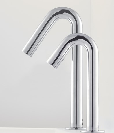 individual soap dispenser or together with the matching Csaba touch-free faucet
