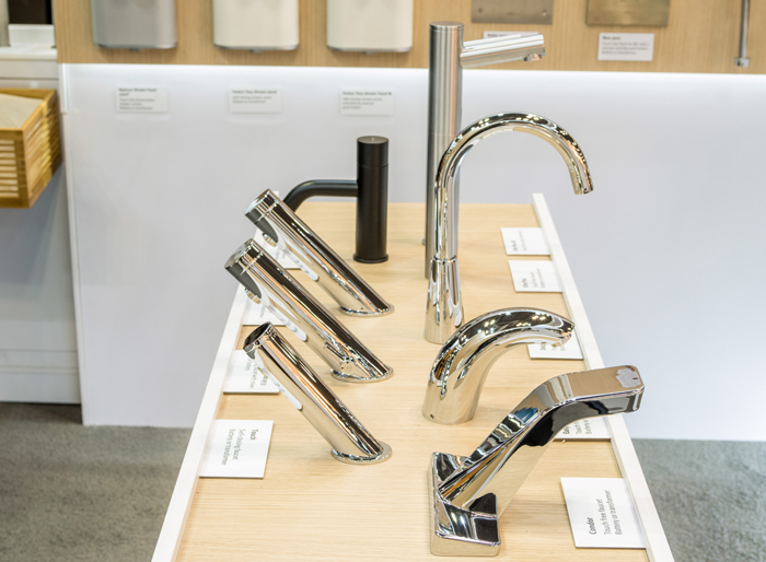 Various Deck Mounted Models and Finishes Chrome Matte Black and Stainless Steel AISI316 - Thanks For Coming Out! (Plus Photos From BDNY 2019)