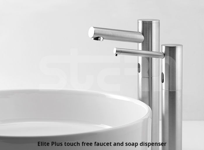 Touch Free Faucet and Soap Dispenser - Elite Plus duo