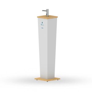 Touch Free Hand Sanitizer Dispenser Stand - Elite Pillar Hand Sanitizer Stand