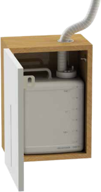 Our Underbasin Cabinet has been designed to be fitted under the deck in order to hide all of the unsightly pipes and connectors that come along with electronic touchless - Touchless Trends to Combat the Spread of Germs and Viruses