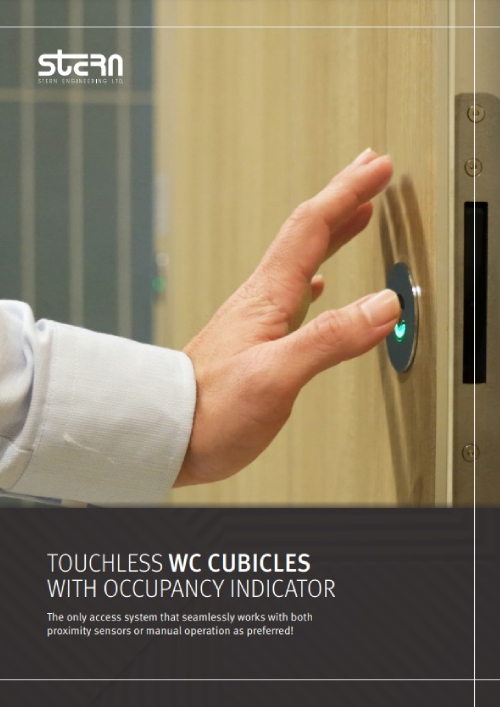 Touchless WC cubicles with occupancy indicator catalogue - Download Literature