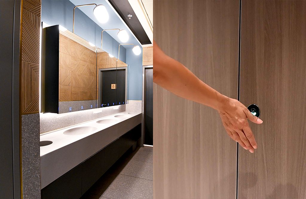 You are currently viewing Touchless Commercial Bathrooms – Cutting-Edge Touch-Free Solutions for 2024 in the US: WC Cubicles and Behind-the-Mirror Innovations