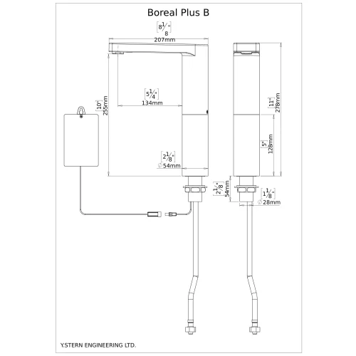 Boreal Plus Touchless Deck Mounted Faucet - Image 3