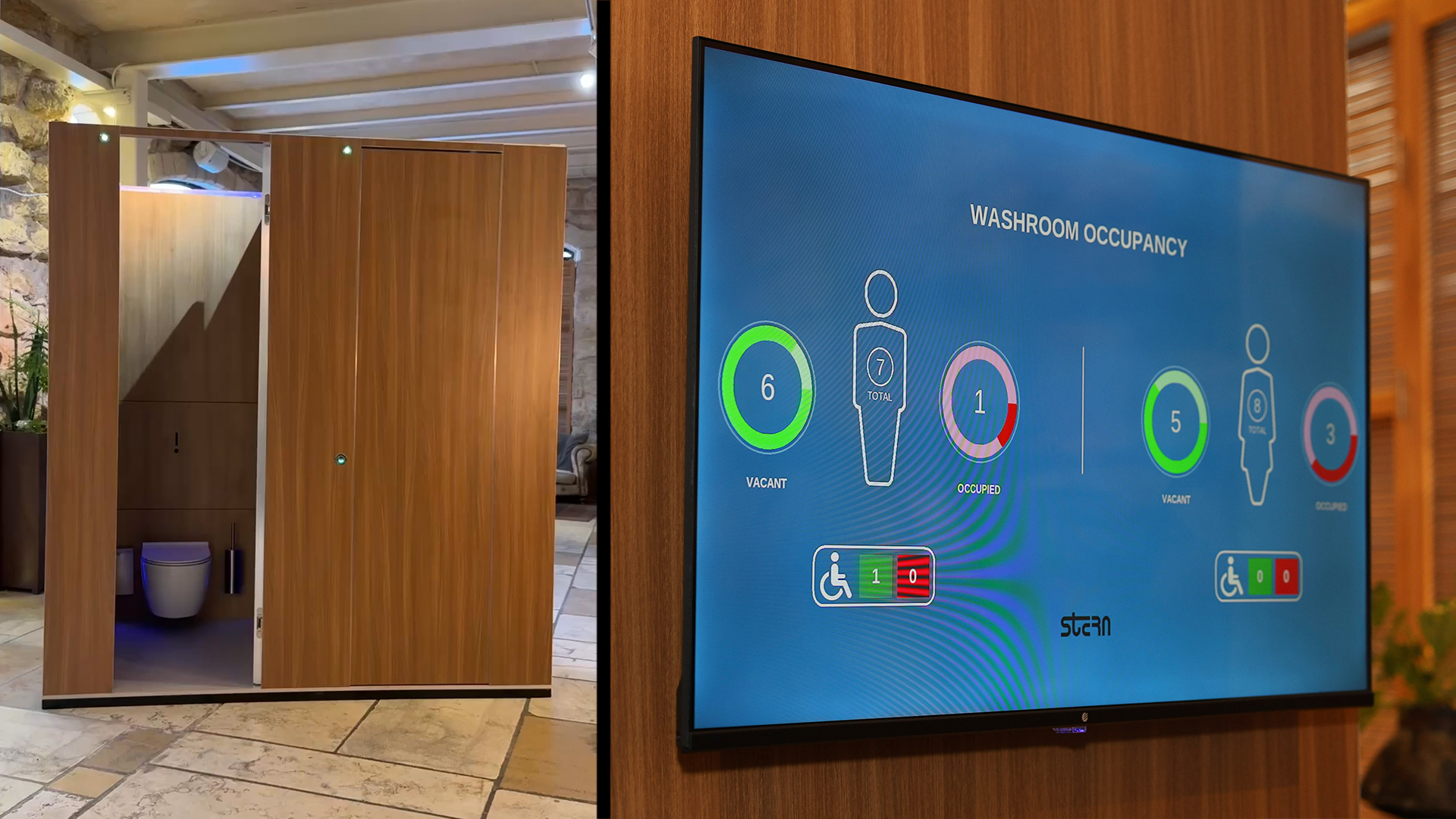 Stern Architect Event 03 - Touchless automated bathroom